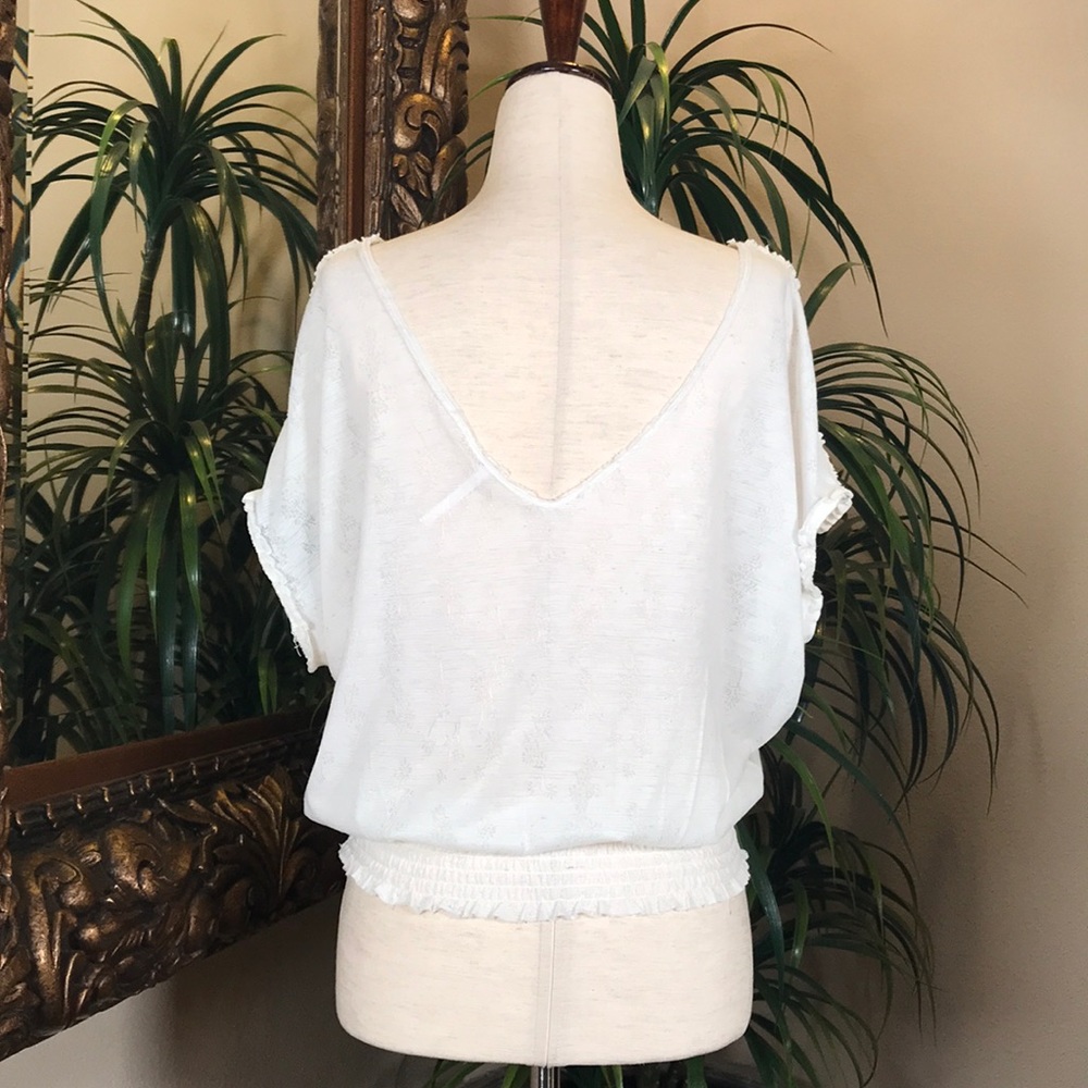 Free People Boho Lace Front Top - Picture 5 of 11